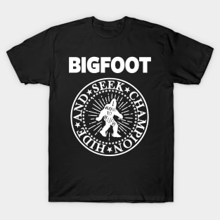 BIGFOOT HIDE AND SEEK CHAMPION T-Shirt